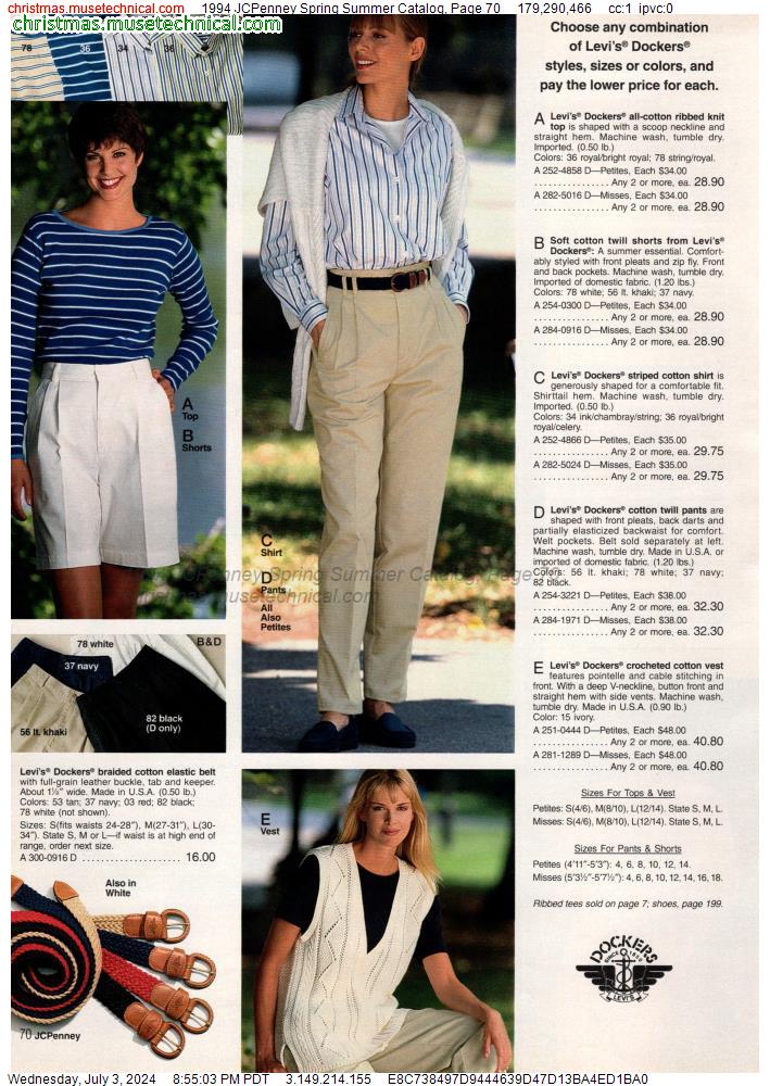 1994 JCPenney Spring Summer Catalog, Page 70