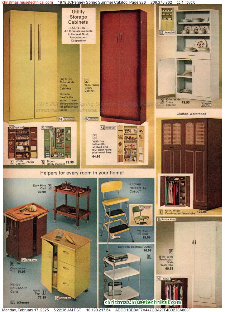 1978 JCPenney Spring Summer Catalog, Page 826