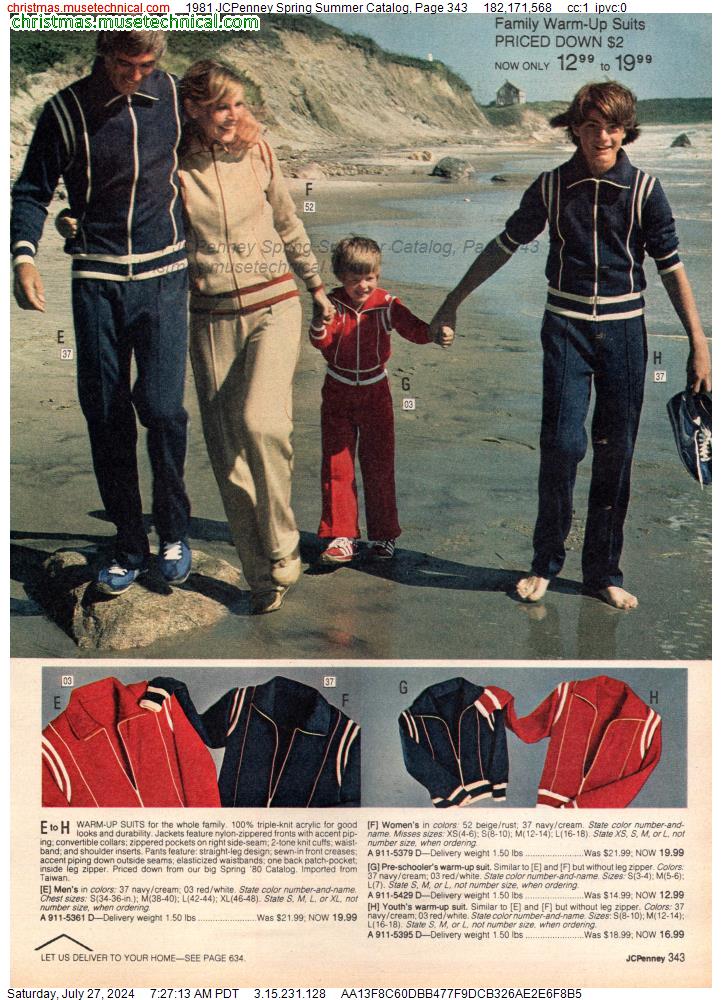 1981 JCPenney Spring Summer Catalog, Page 343
