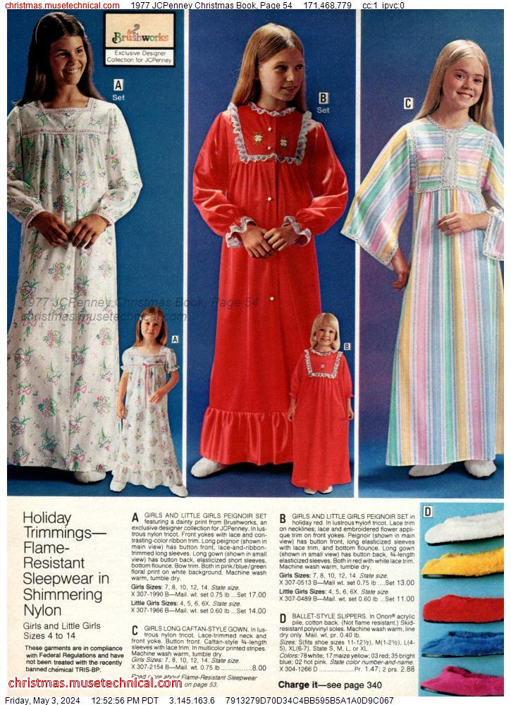 1977 JCPenney Christmas Book, Page 54