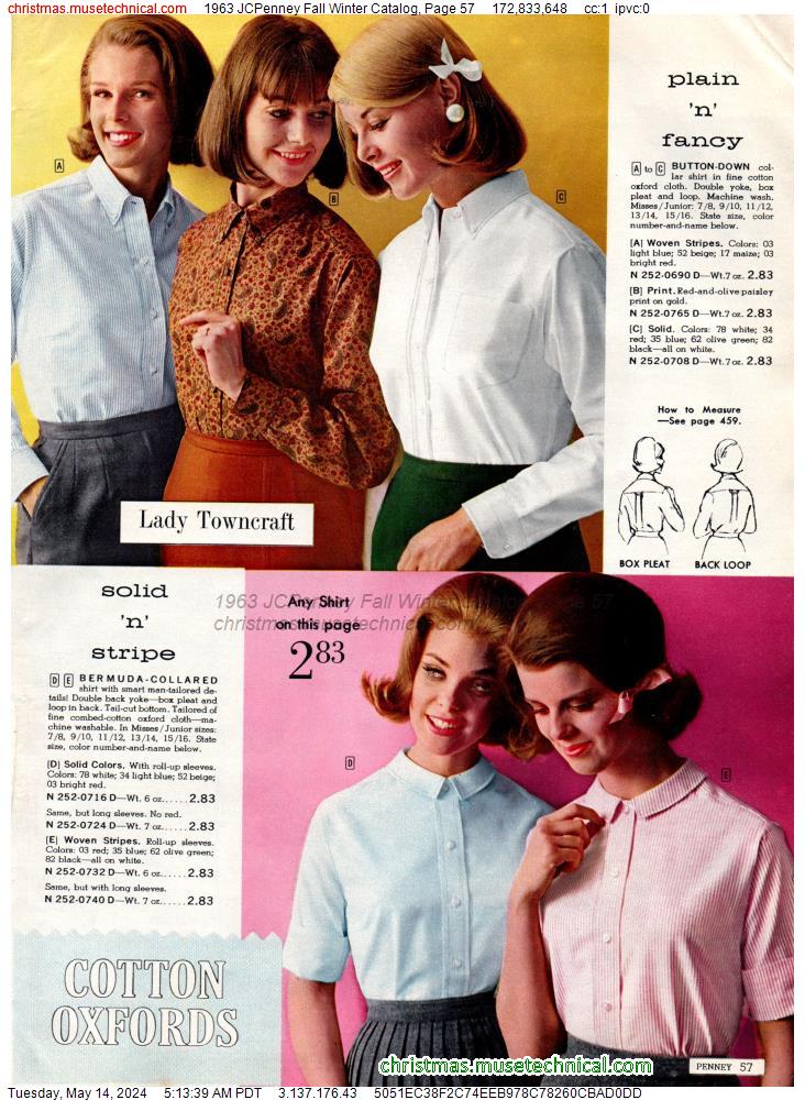 1963 JCPenney Fall Winter Catalog, Page 57
