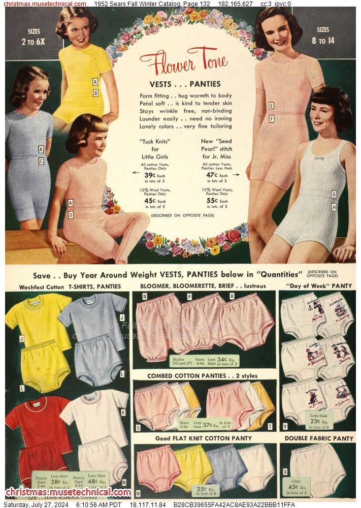 1952 Sears Fall Winter Catalog, Page 132