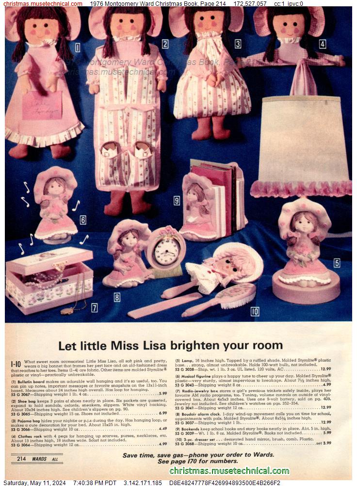1976 Montgomery Ward Christmas Book, Page 214