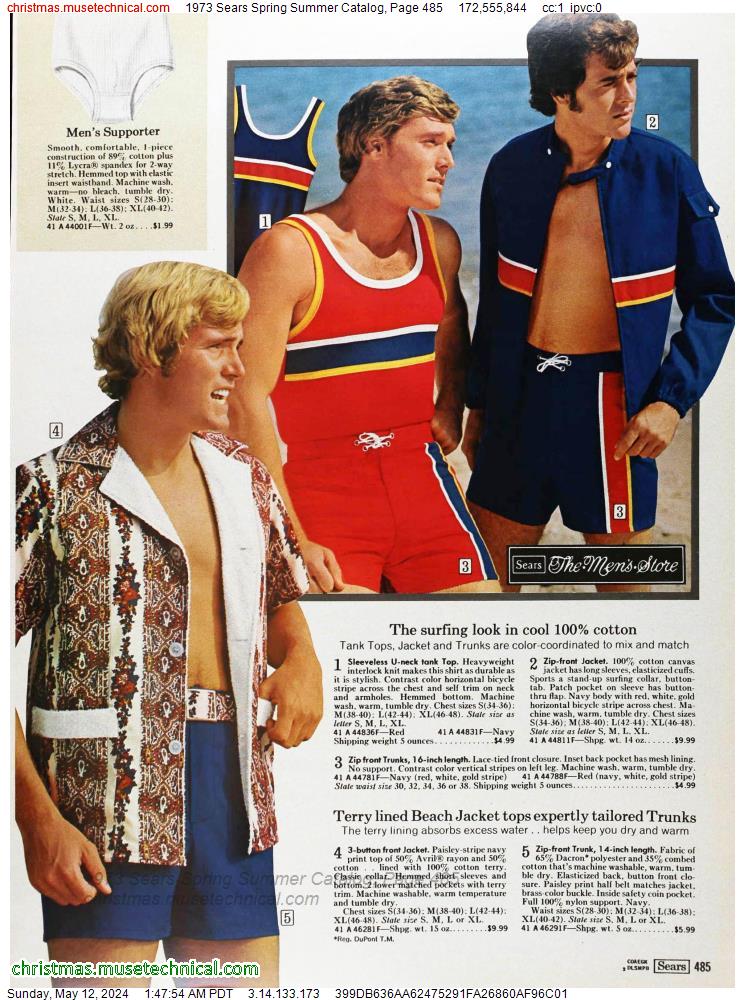 1973 Sears Spring Summer Catalog, Page 485