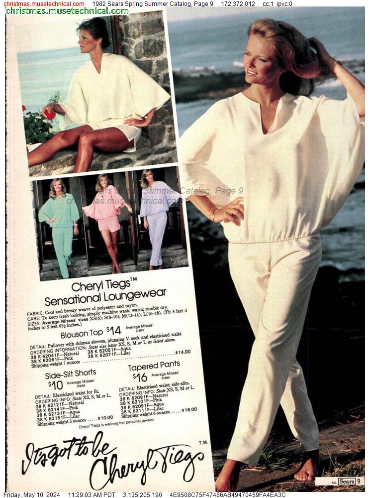1982 Sears Spring Summer Catalog, Page 9