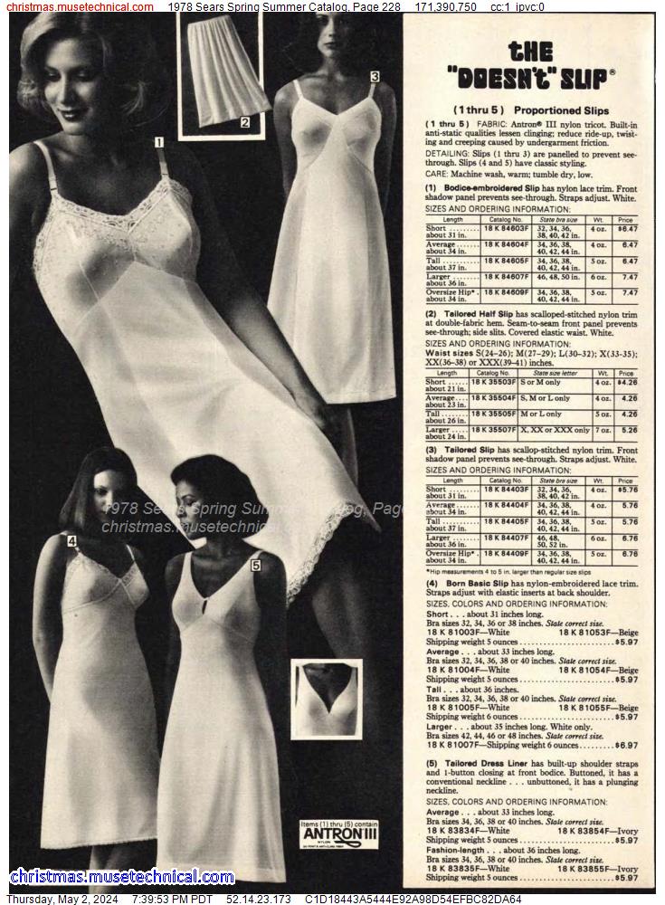 1978 Sears Spring Summer Catalog, Page 228