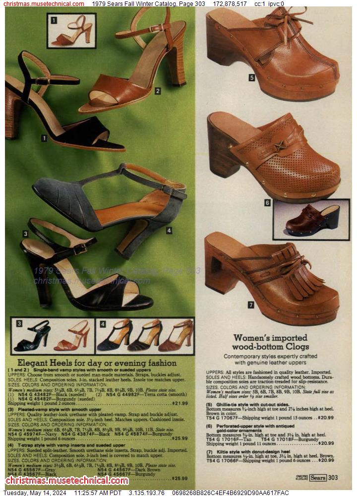 1979 Sears Fall Winter Catalog, Page 303
