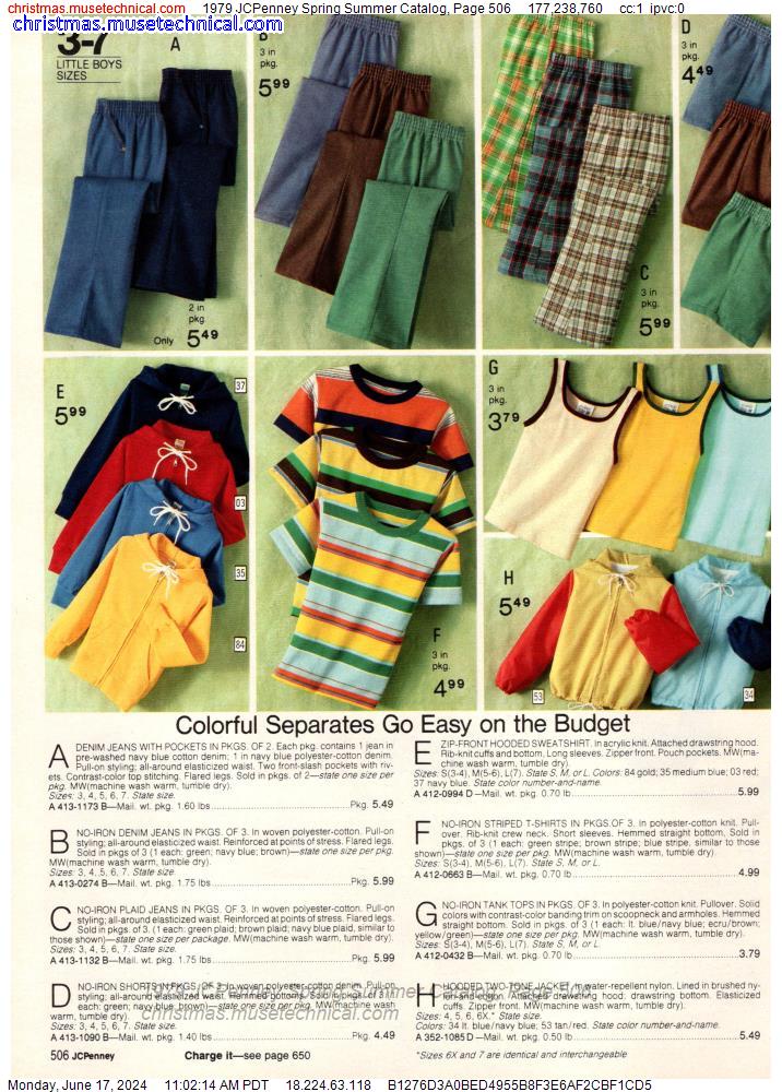 1979 JCPenney Spring Summer Catalog, Page 506