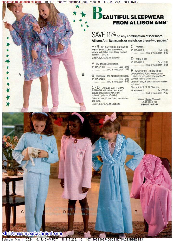 1991 JCPenney Christmas Book, Page 20