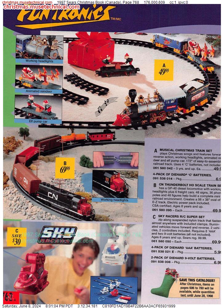 1997 Sears Christmas Book (Canada), Page 768