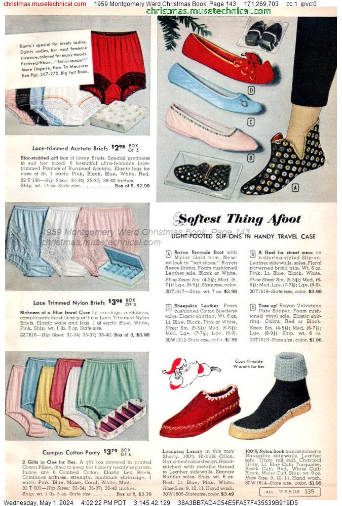 1959 Montgomery Ward Christmas Book, Page 143