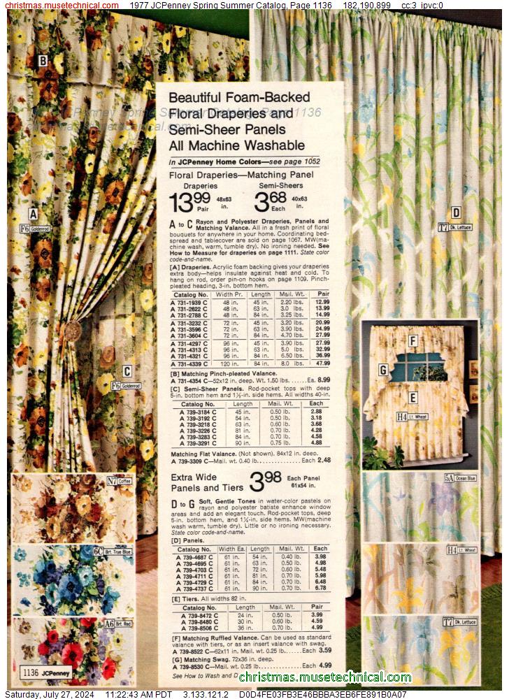 1977 JCPenney Spring Summer Catalog, Page 1136