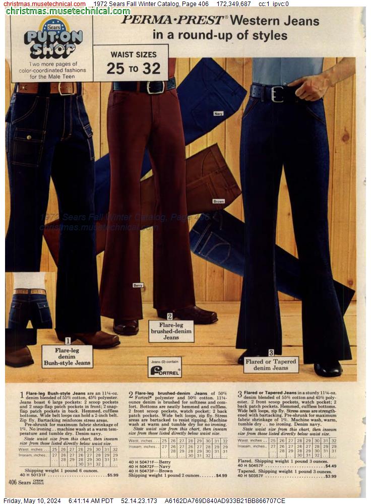 1972 Sears Fall Winter Catalog, Page 406