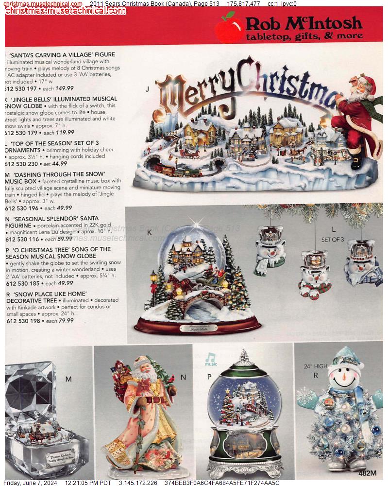 2011 Sears Christmas Book (Canada), Page 513