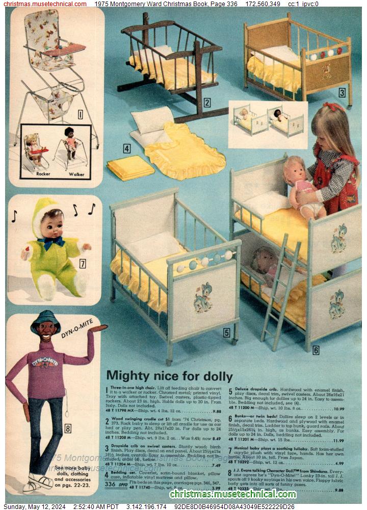 1975 Montgomery Ward Christmas Book, Page 336