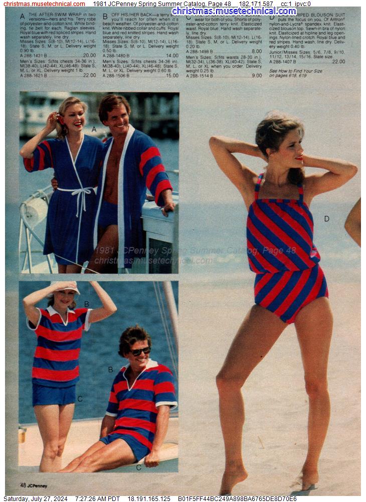 1981 JCPenney Spring Summer Catalog, Page 48
