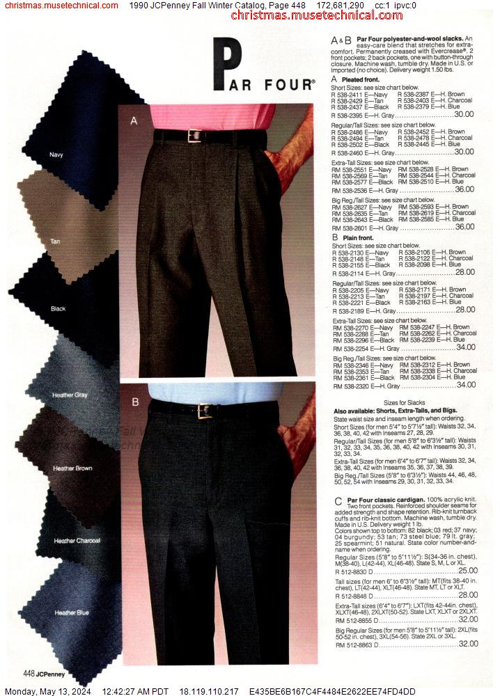 1990 JCPenney Fall Winter Catalog, Page 448