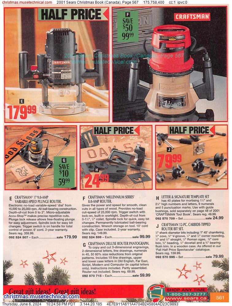 2001 Sears Christmas Book (Canada), Page 567
