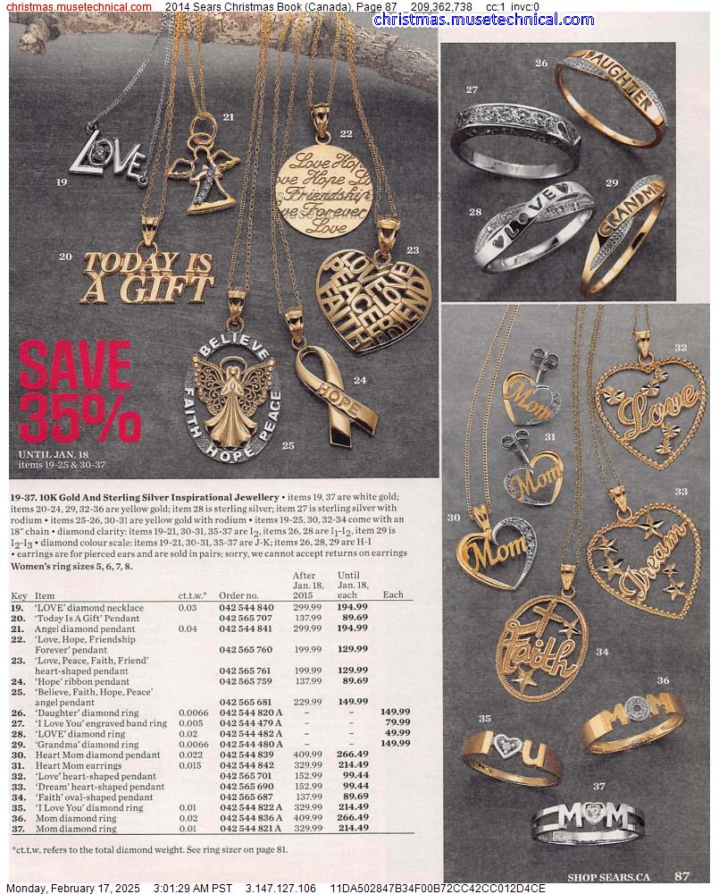 2014 Sears Christmas Book (Canada), Page 87