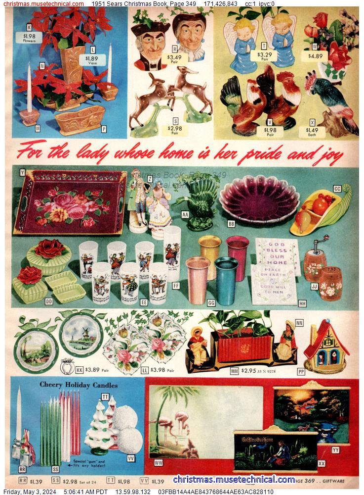1951 Sears Christmas Book, Page 349