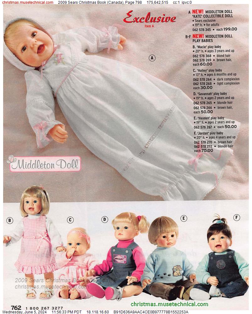 2009 Sears Christmas Book (Canada), Page 798