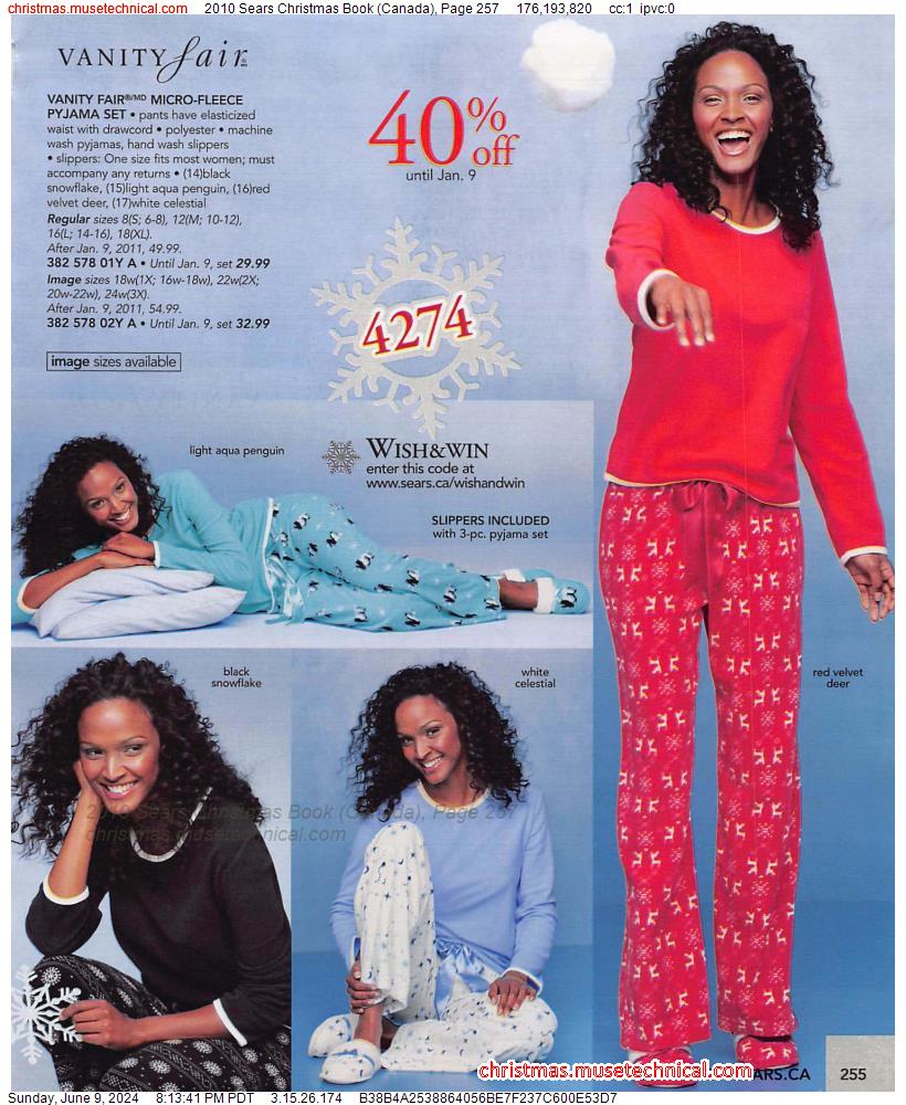2010 Sears Christmas Book (Canada), Page 257