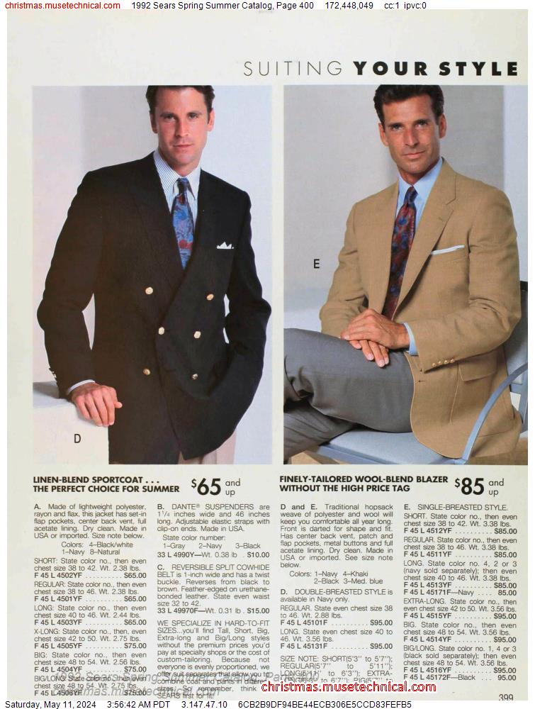 1992 Sears Spring Summer Catalog, Page 400