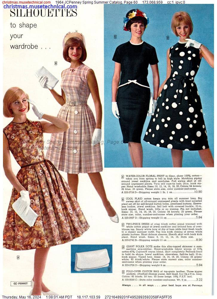 1964 JCPenney Spring Summer Catalog, Page 60