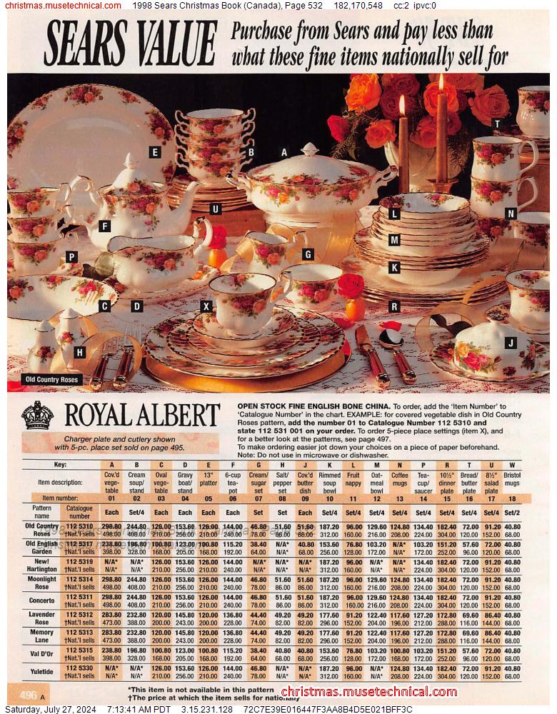 1998 Sears Christmas Book (Canada), Page 532