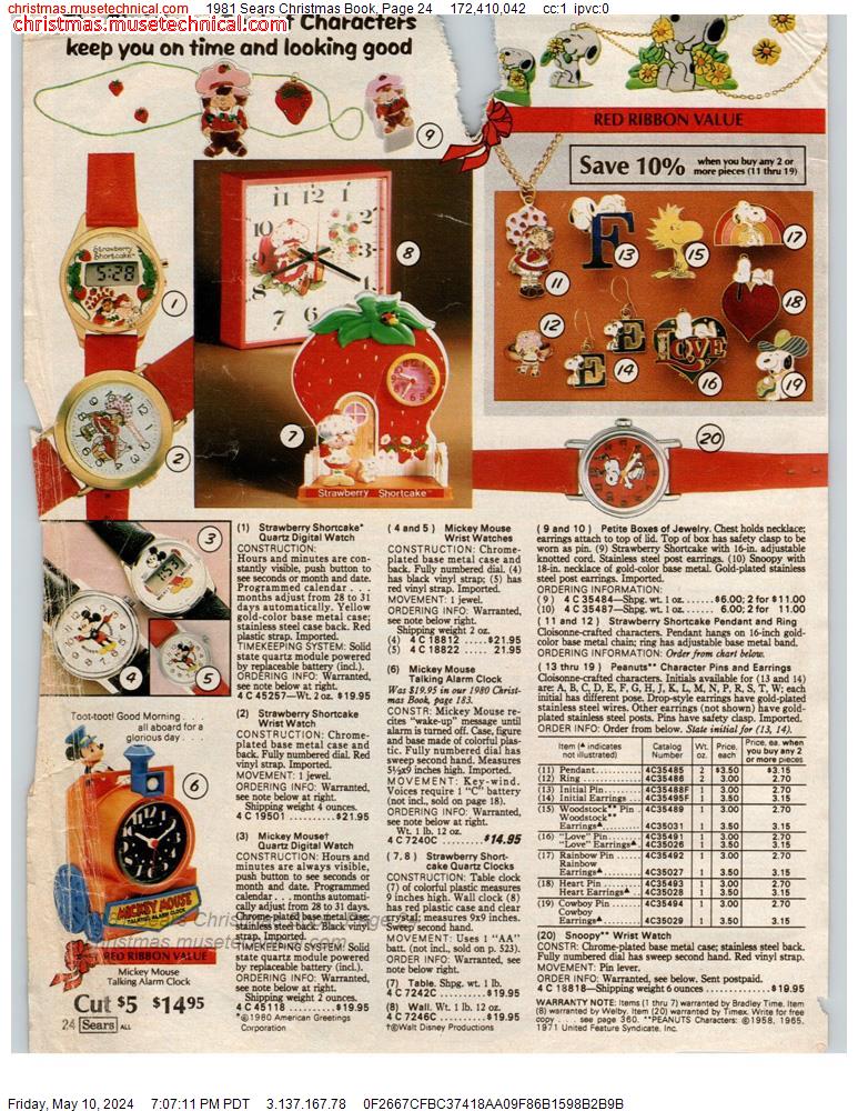 1981 Sears Christmas Book, Page 24