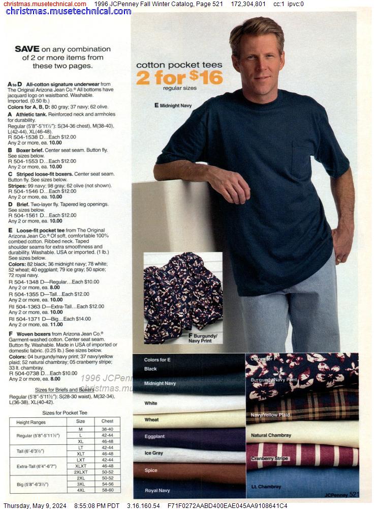 1996 JCPenney Fall Winter Catalog, Page 521