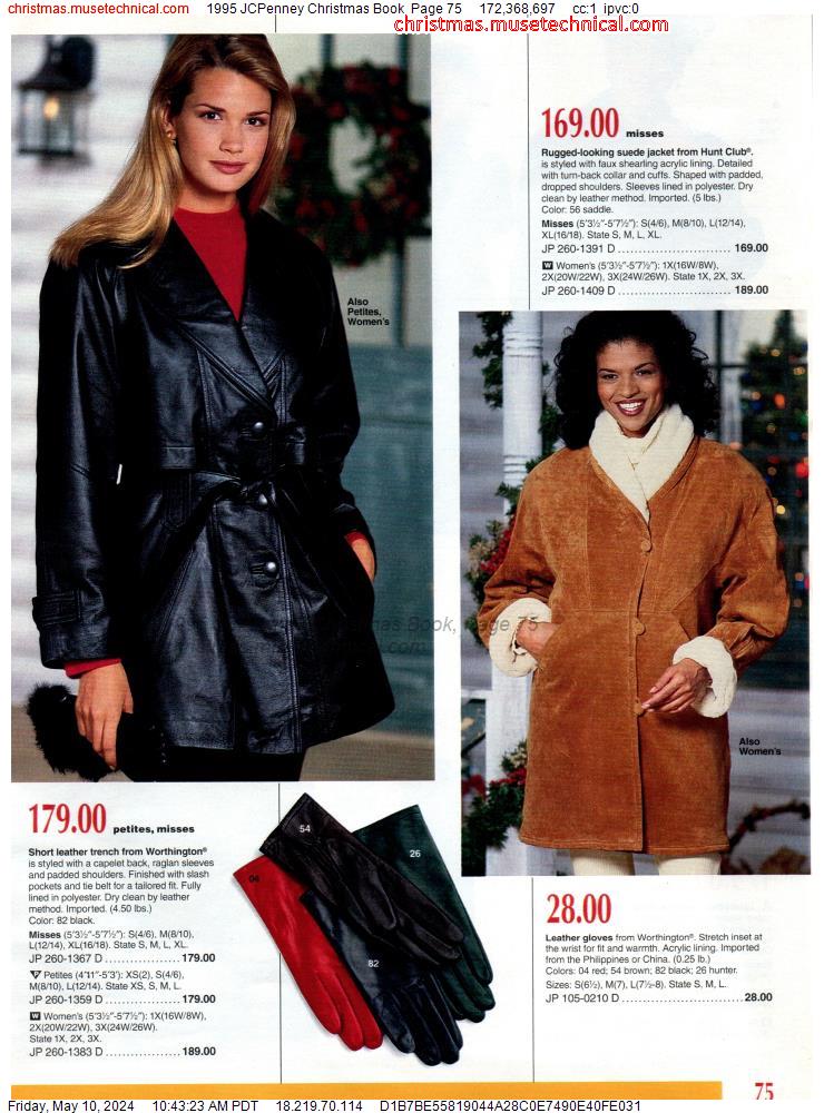 1995 JCPenney Christmas Book, Page 75