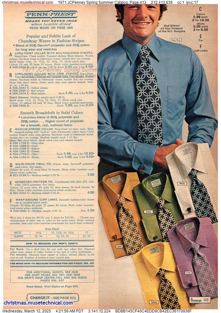 1971 JCPenney Spring Summer Catalog, Page 413