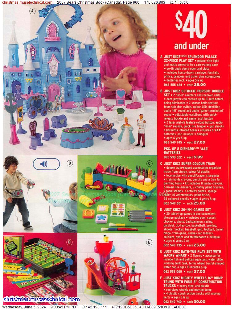 2007 Sears Christmas Book (Canada), Page 960