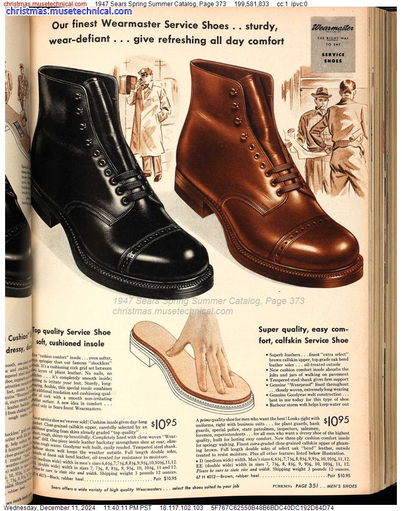 1947 Sears Spring Summer Catalog, Page 373