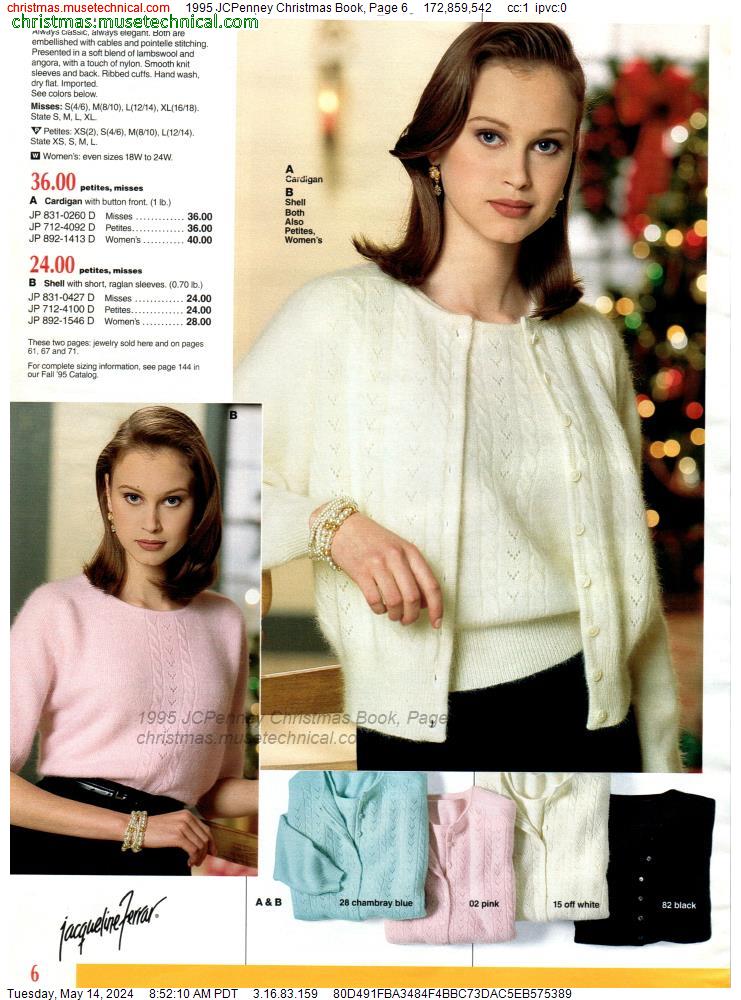 1995 JCPenney Christmas Book, Page 6