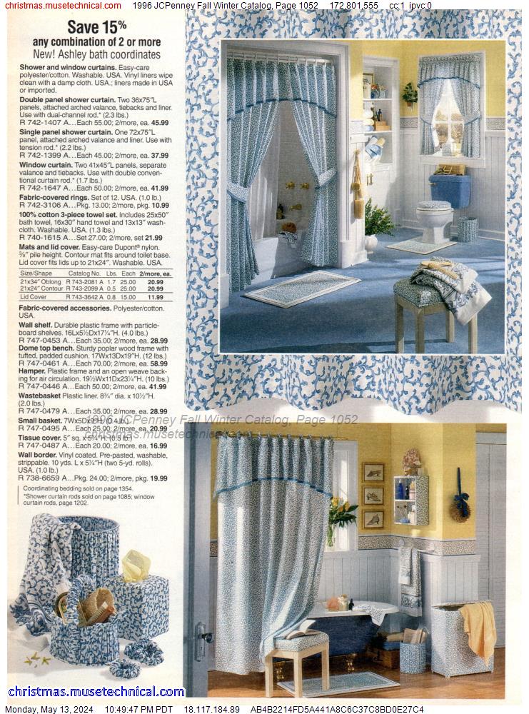 1996 JCPenney Fall Winter Catalog, Page 1052