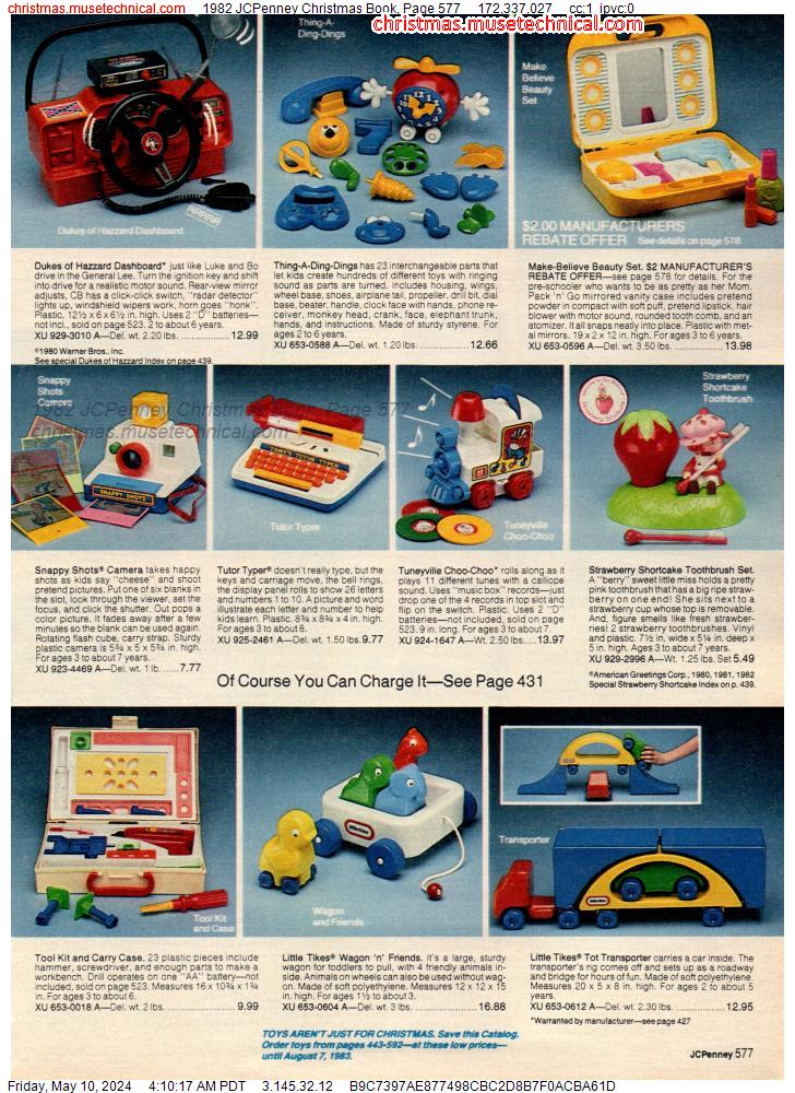 1982 JCPenney Christmas Book, Page 577