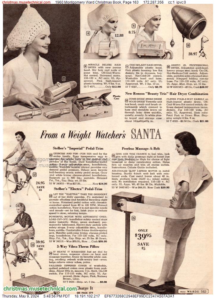 1960 Montgomery Ward Christmas Book, Page 163