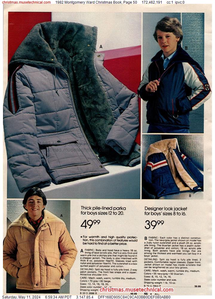 1982 Montgomery Ward Christmas Book, Page 50