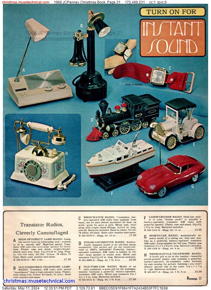 1968 JCPenney Christmas Book, Page 31