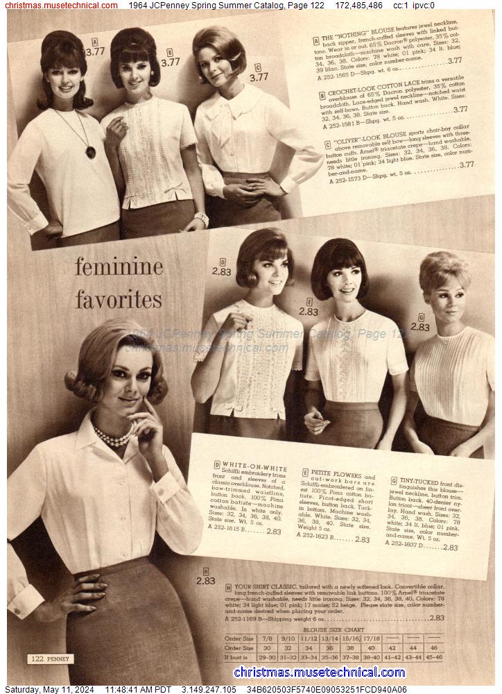 1964 JCPenney Spring Summer Catalog, Page 122