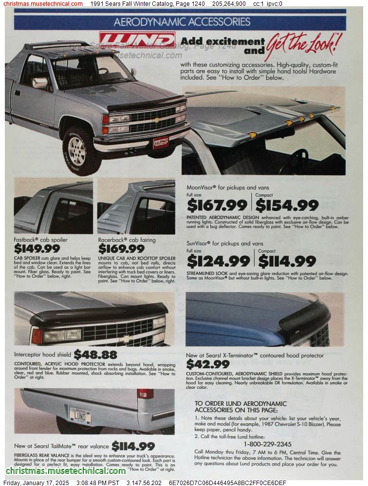 1991 Sears Fall Winter Catalog, Page 1240