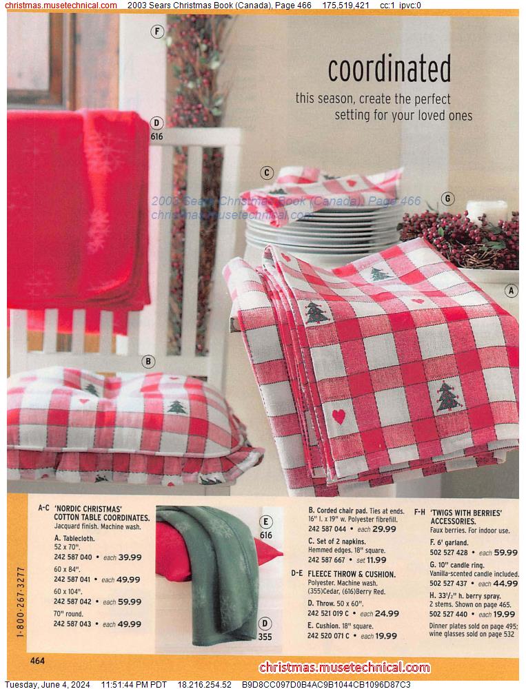 2003 Sears Christmas Book (Canada), Page 466