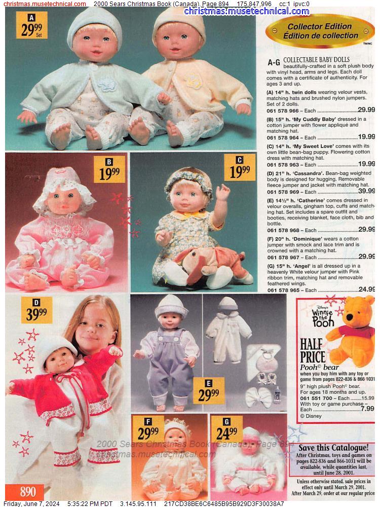 2000 Sears Christmas Book (Canada), Page 894