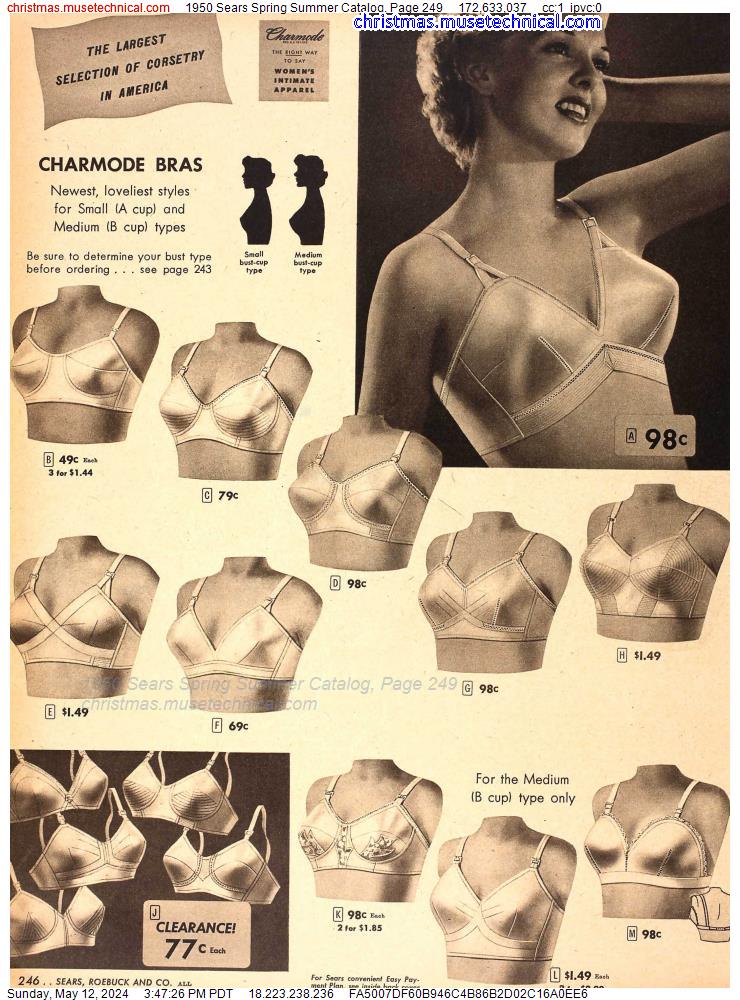1950 Sears Spring Summer Catalog, Page 249