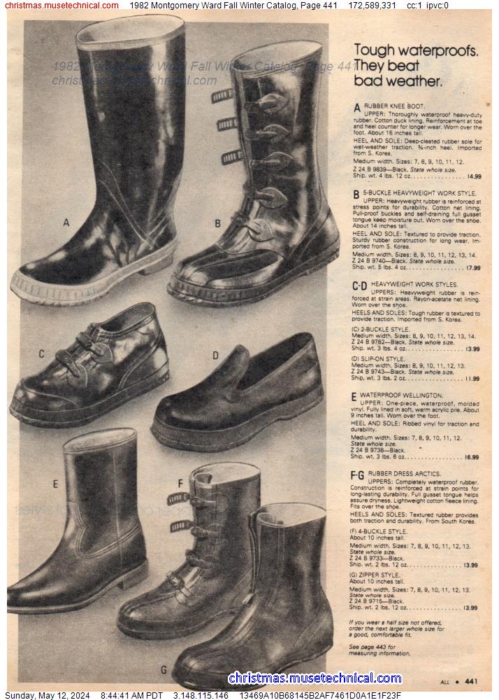 1982 Montgomery Ward Fall Winter Catalog, Page 441
