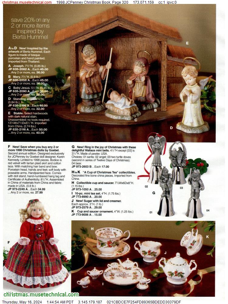 1998 JCPenney Christmas Book, Page 320