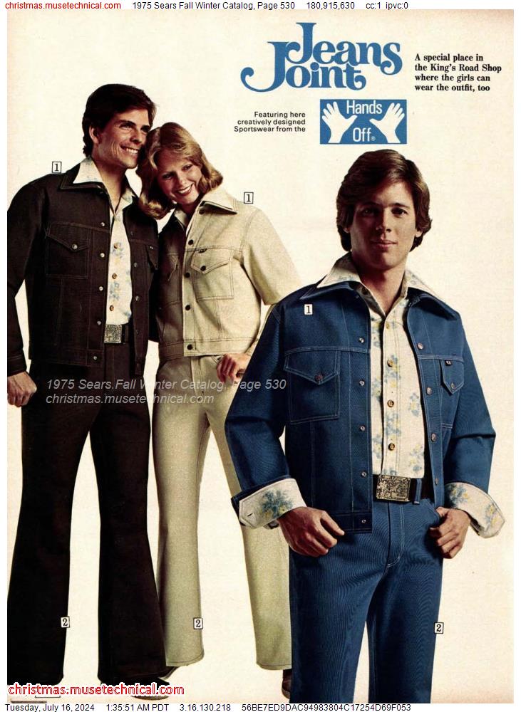 1975 Sears Fall Winter Catalog, Page 530