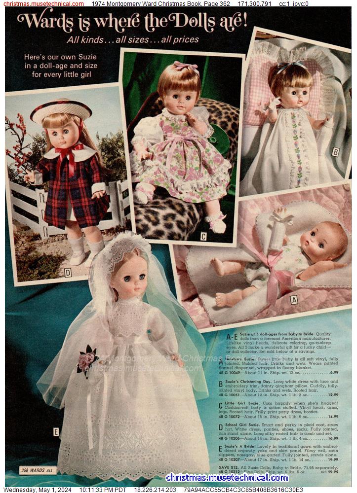 1974 Montgomery Ward Christmas Book, Page 362